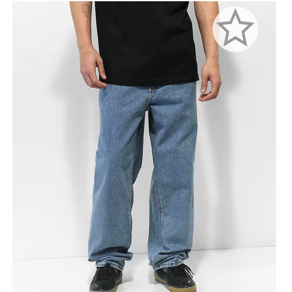 Men’s Empyre loose fit medium wash skate  jeans size 28 - NWOT